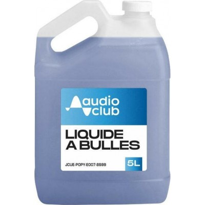 Υγρό για Μηχανές Φυσαλίδων Audio Club Liquides A Bulles 5lt
