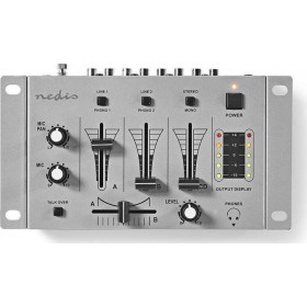 Nedis MIXD050GY Αναλογικός Μίκτης 3 Καναλιών Nedis MIXD050GY Αναλογικός Μίκτης 3 Καναλιών