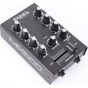 Ibiza Sound MIX500 Αναλογικός Μίκτης 2 Καναλιών Ibiza Sound MIX500 Αναλογικός Μίκτης 2 Καναλιών