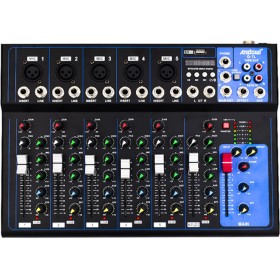 Andowl Q-7L Αναλογική Κονσόλα 7 Καναλιών με Phantom Power & 5 Εισόδους XLR & Bluetooth Andowl Q-7L Αναλογική Κονσόλα 7 Καναλιών με Phantom Power & 5 Εισόδους XLR & Bluetooth