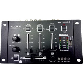 Audien MX-26USB Αναλογικός Μίκτης 3 Καναλιών Audien MX-26USB Αναλογικός Μίκτης 3 Καναλιών