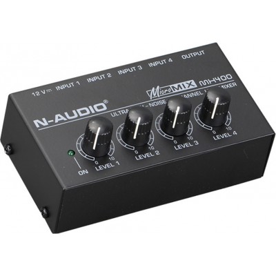 N-Audio MX400 Αναλογικός Μίκτης 4 Καναλιών