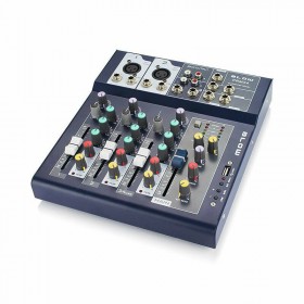 Blow PRMX 4 Αναλογική Κονσόλα 4 Καναλιών με Phantom Power & 2 Εισόδους XLR Blow PRMX 4 Αναλογική Κονσόλα 4 Καναλιών με Phantom Power & 2 Εισόδους XLR
