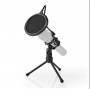 Nedis Microphone Table Tripod Pop Filter ΦίλτροΚωδικός: MPST00BK 