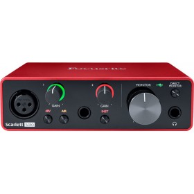 Focusrite Εξωτερική Επαγγελματική Κάρτα Ήχου Scarlett Solo 3rd Gen Συνδεσιμότητα USB Focusrite Εξωτερική Επαγγελματική Κάρτα Ήχου Scarlett Solo 3rd Gen Συνδεσιμότητα USB