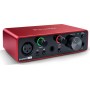 Focusrite Εξωτερική Επαγγελματική Κάρτα Ήχου Scarlett Solo 3rd Gen Συνδεσιμότητα USB