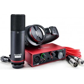 Focusrite Εξωτερική Επαγγελματική Κάρτα Ήχου Scarlett Solo Studio 3rd Gen Συνδεσιμότητα USB Focusrite Εξωτερική Επαγγελματική Κάρτα Ήχου Scarlett Solo Studio 3rd Gen Συνδεσιμότητα USB