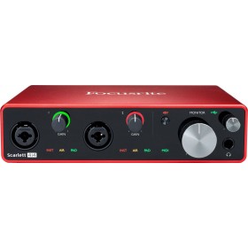 Focusrite Εξωτερική Επαγγελματική Κάρτα Ήχου Scarlett 4i4 3rd Gen Συνδεσιμότητα USB Focusrite Εξωτερική Επαγγελματική Κάρτα Ήχου Scarlett 4i4 3rd Gen Συνδεσιμότητα USB