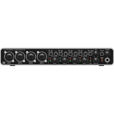 Behringer Εξωτερική Επαγγελματική Κάρτα Ήχου Συνδεσιμότητα USBΚωδικός: UMC404HD 