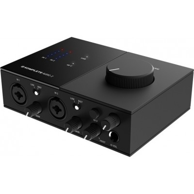 Native Instruments Εξωτερική Επαγγελματική Κάρτα Ήχου Komplete Audio 2 Συνδεσιμότητα USB