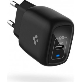 Spigen Φορτιστής Χωρίς Καλώδιο με Θύρα USB-C 20W Power Delivery Μαύρος (PowerArc ArcStation Pro)