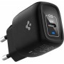 Spigen Φορτιστής Χωρίς Καλώδιο με Θύρα USB-C 20W Power Delivery Μαύρος (PowerArc ArcStation Pro)