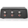 Nedis Analogue Audio Switch 2x RCA Stereo Input 1x RCA Stereo Output + Headphone OutputΚωδικός: ASWI2402BK 