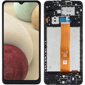 Samsung Οθόνη για Galaxy A12 (Μαύρο)