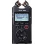 Tascam DR-40 Πολυκάναλος Ψηφιακός Φορητός Εγγραφέας Μπαταρίας/Ρεύματος για Εγγραφή σε Κάρτα Μνήμης