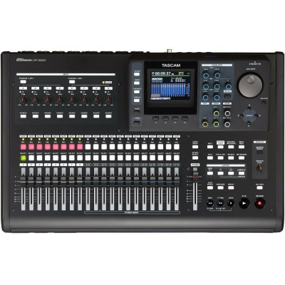 Tascam DP-32SD Πολυκάναλος Ψηφιακός Φορητός Εγγραφέας Ρεύματος για Εγγραφή σε Κάρτα Μνήμης με Phantom Power