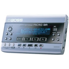 Boss Micro BR Πολυκάναλος Ψηφιακός Φορητός Εγγραφέας Μπαταρίας/Ρεύματος για Εγγραφή σε Κάρτα Μνήμης με Διάρκεια Εγγραφής 6 Ώρες