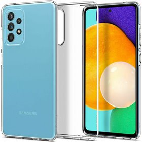 Spigen Liquid Crystal Back Cover Σιλικόνης Διάφανο (Galaxy A52)