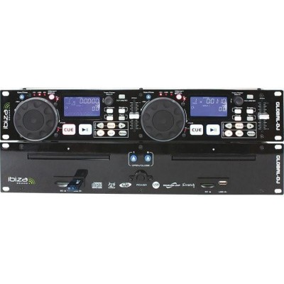 Ibiza Sound Διπλό Rack DJ CD Player Global-DJ