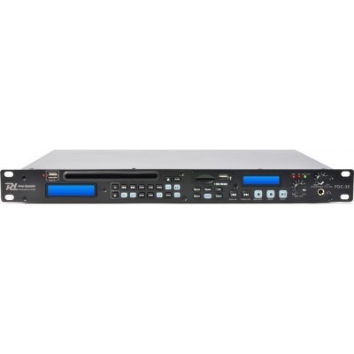 Power Dynamics Επαγγελματικό Rack CD Player PDC-35 με Λειτουργία ΕγγραφήςΚωδικός: 172.824 