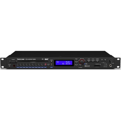 Tascam Επαγγελματικό Rack CD Player CD-400UDAB με Δέκτη DAB+ / FM &amp Bluetooth