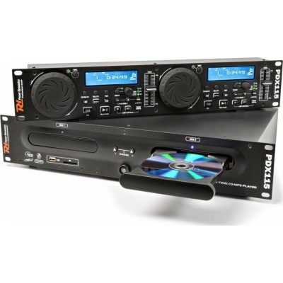 Power Dynamics Διπλό Rack DJ CD Player PDX115Κωδικός: 172.713 