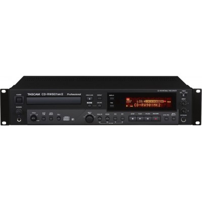 Tascam Επαγγελματικό Rack CD Player CD-RW901MKII με Λειτουργία Εγγραφής