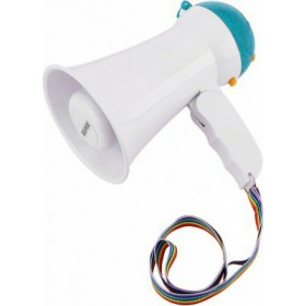 Megaphone HQ-08 Τηλεβόας και Hχητικούς Τόνους σε Μπλε Χρώμα