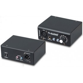 N-Audio MIC1 Μικροφωνικός Προενισχυτής Μονοκάναλος με Phantom Power &amp 1 Εισόδο XLR