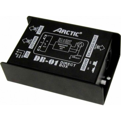 Arctic DB-01 Παθητικό DI Box 1 Καναλιού με Τροφοδοσία Ρεύματος