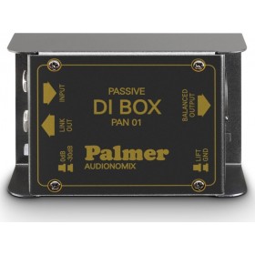 Palmer Pan 01 Παθητικό DI Box 1 Καναλιού Palmer Pan 01 Παθητικό DI Box 1 Καναλιού