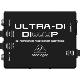 Behringer DI600P Παθητικό DI Box 1 Καναλιού Behringer DI600P Παθητικό DI Box 1 Καναλιού