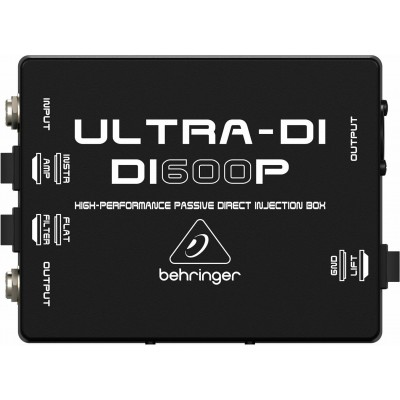 Behringer DI600P Παθητικό DI Box 1 Καναλιού