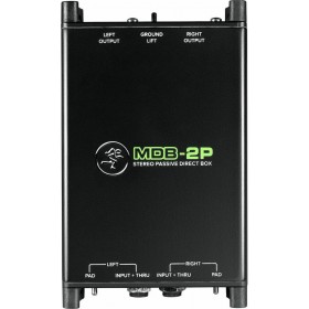 Mackie MDB-2P Παθητικό DI Box 2 Καναλιών Mackie MDB-2P Παθητικό DI Box 2 Καναλιών