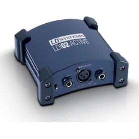 LD Systems LDI02 Ενεργό DI Box 1 Καναλιού με Μπαταρία και Phantom Power LD Systems LDI02 Ενεργό DI Box 1 Καναλιού με Μπαταρία και Phantom Power