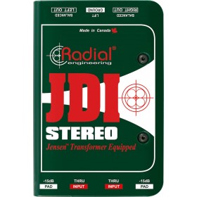Radial JDI Stereo Παθητικό DI Box 2 Καναλιών Radial JDI Stereo Παθητικό DI Box 2 Καναλιών