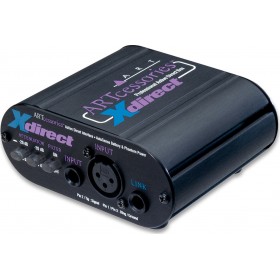 ART Pro Audio X-Direct Professional Ενεργό DI Box 1 Καναλιού με Μπαταρία και Phantom Power ART Pro Audio X-Direct Professional Ενεργό DI Box 1 Καναλιού με Μπαταρία και Phantom Power