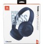 JBL Tune 510BT Ασύρματα Bluetooth On Ear Ακουστικά Μπλε