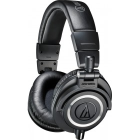 Audio Technica ATH-M50x Ενσύρματα Over Ear Studio Ακουστικά Μαύρα Audio Technica ATH-M50x Ενσύρματα Over Ear Studio Ακουστικά Μαύρα