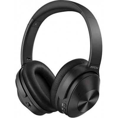 Mpow H12 Ασύρματα Over Ear Hi-Fi Ακουστικά Μαύρα