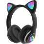 Cat STN28 Ασύρματα/Ενσύρματα On Ear Ακουστικά Μαύρα