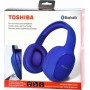 Toshiba RZE-BT160H Ασύρματα/Ενσύρματα On Ear Sports Ακουστικά Μπλε