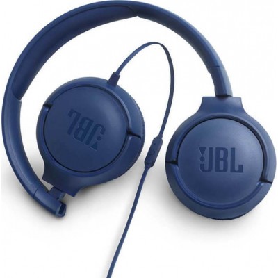 JBL Tune 500 Ενσύρματα On Ear Ακουστικά Μπλε