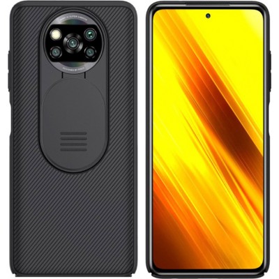 Nillkin CamShield Back Cover Πλαστικό Μαύρο (Poco X3 NFC)