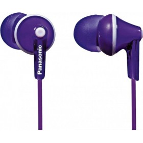 Panasonic Ακουστικά Ψείρες In Ear RP-HJE125 Μωβ