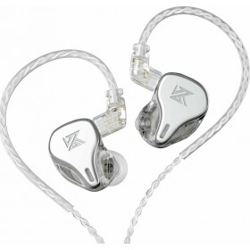 KZ Ακουστικά Ψείρες In Ear DQ6 Ασημί KZ Ακουστικά Ψείρες In Ear DQ6 Ασημί