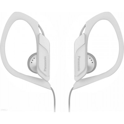 Panasonic Ακουστικά Ψείρες Earbuds RP-HS34 Τύπου Ear Hook Λευκά