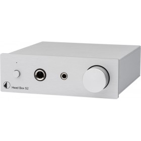 Pro-Ject Audio Head Box S2 Silver Επιτραπέζιος Αναλογικός Ενισχυτής Ακουστικών 2 Καναλιών με Jack 3.5mm/6.3mm Pro-Ject Audio Head Box S2 Silver Επιτραπέζιος Αναλογικός Ενισχυτής Ακουστικών 2 Καναλιών με Jack 3.5mm/6.3mm