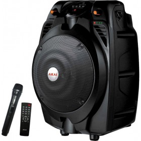 Akai Σύστημα Karaoke με Ασύρματα Μικρόφωνα SS022A-X6 σε Μαύρο Χρώμα Akai Σύστημα Karaoke με Ασύρματα Μικρόφωνα SS022A-X6 σε Μαύρο Χρώμα