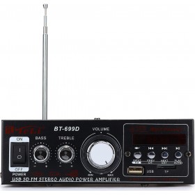 Ενισχυτής με λειτουργία Karaoke BT-699D σε Μαύρο Χρώμα Ενισχυτής με λειτουργία Karaoke BT-699D σε Μαύρο Χρώμα